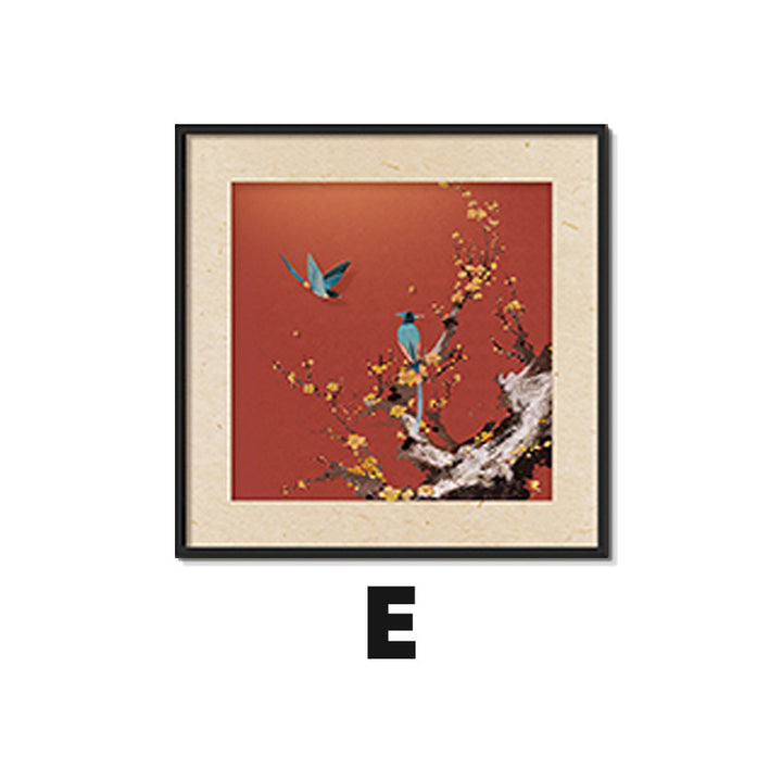 Framed Butterfly Decorative Art