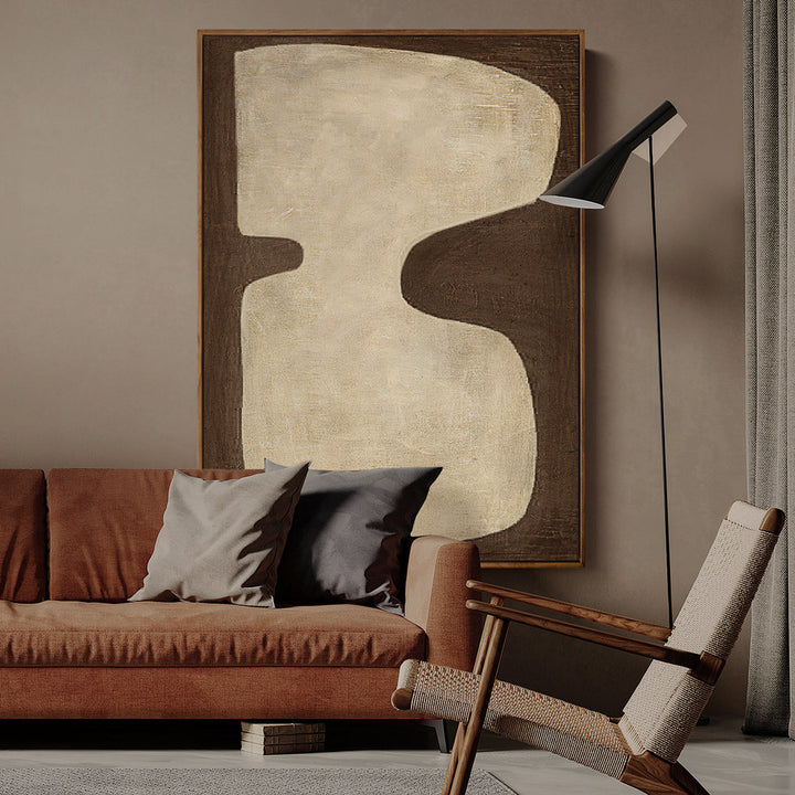 Abstract Minimalist Framed Artwork