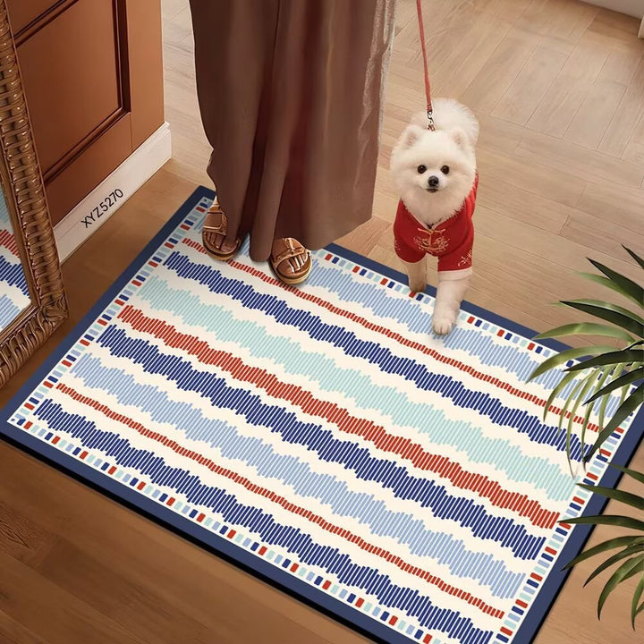 Colorful Patterned Floor Mat
