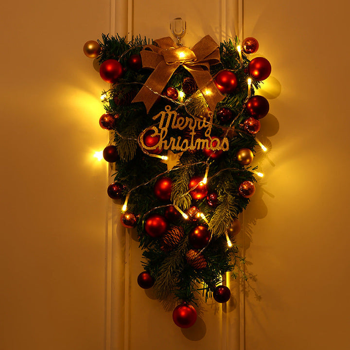 Festive Christmas Wreath Decoration