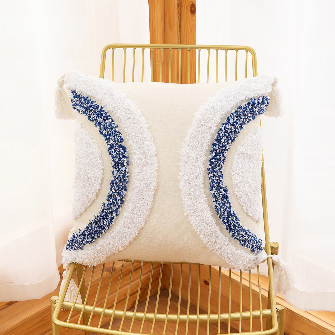 Decorative Textured Throw Pillow for Couch Decoration