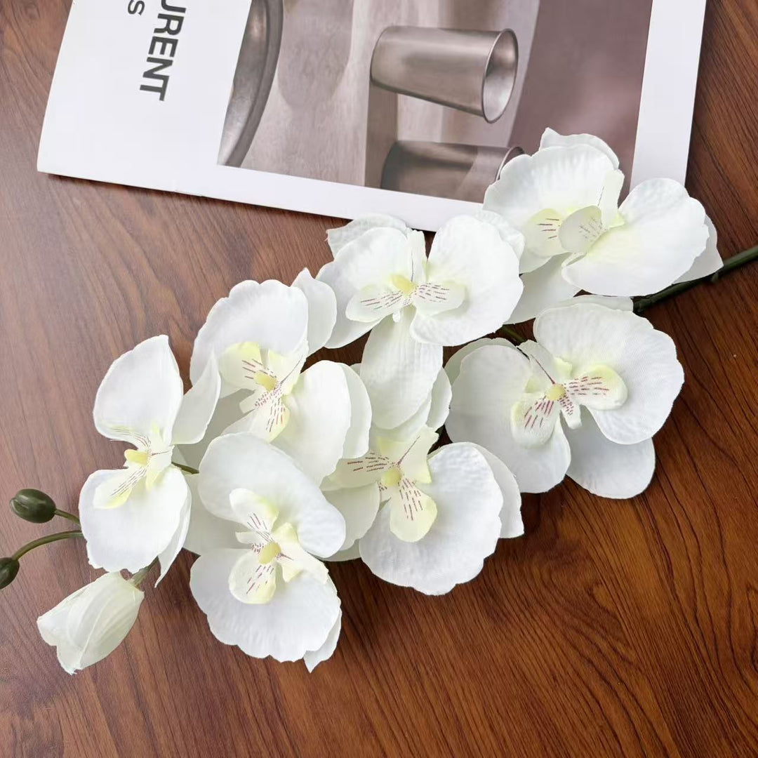 Faux Orchid Floral Spray