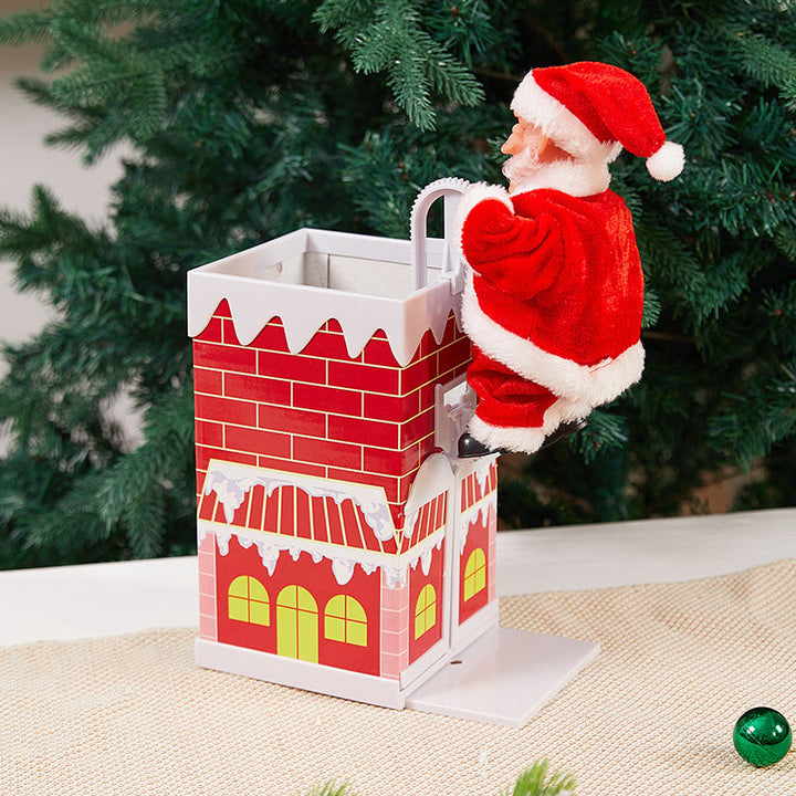 Santa Claus Fireplace Decoration