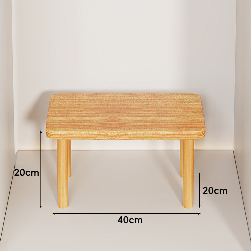 Adjustable Multi-Height Wooden Monitor Riser and Desktop Shelf
