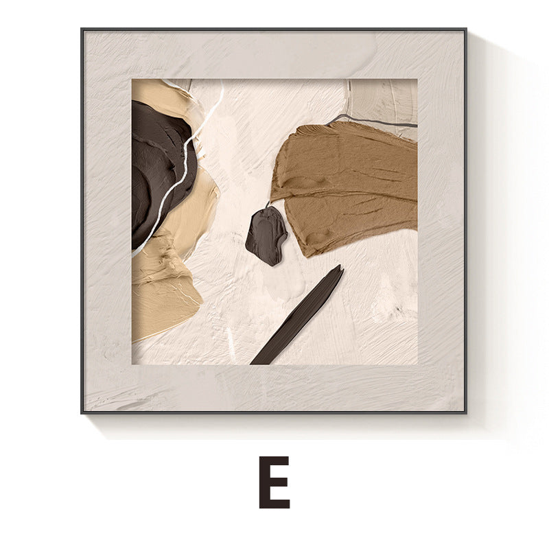 Abstract Textured Framed Art