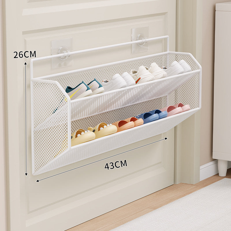 Over-Door Mesh Shoe Rack