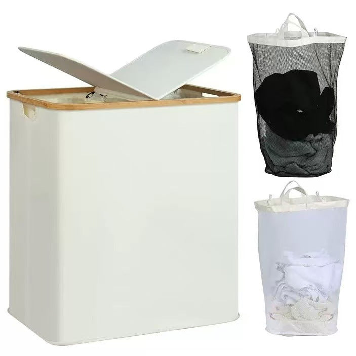 Modern storage system for laundry