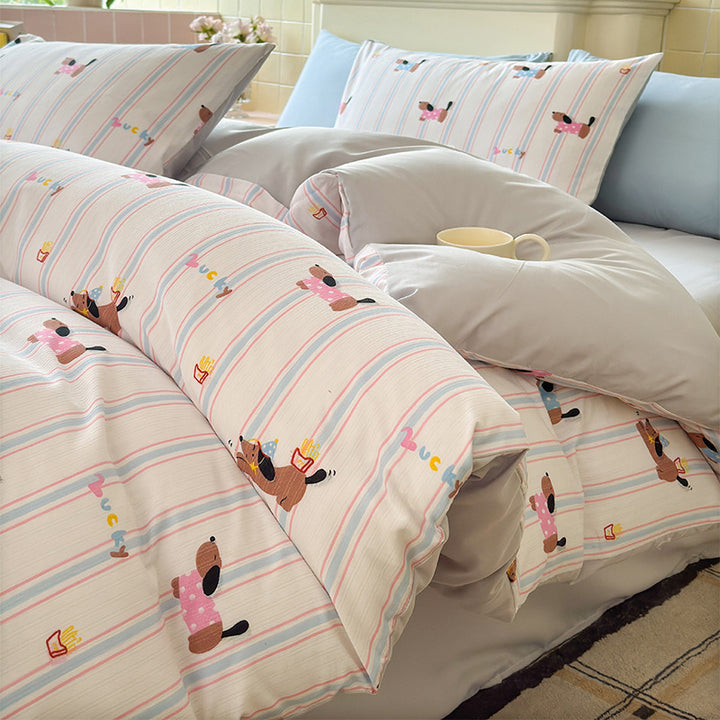 Playful Bear-Themed Bedding Set