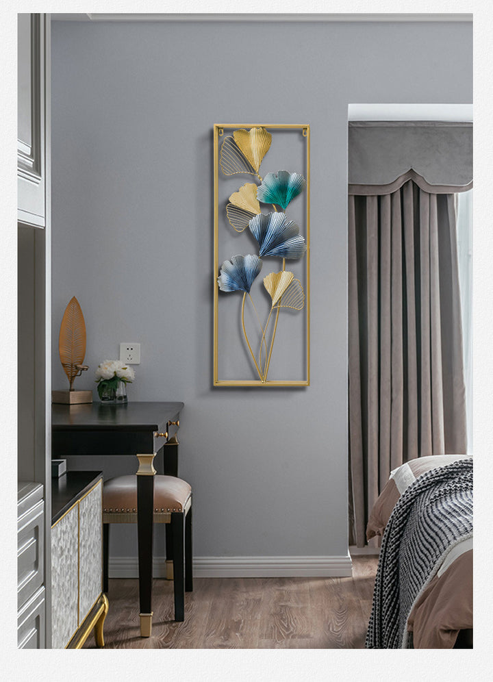 Decorative Wall Art Panel with Floral Design