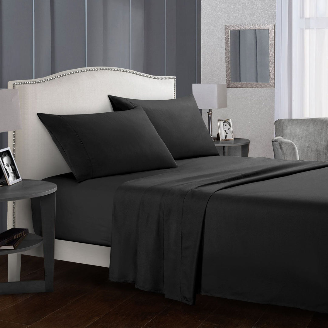 Decorative Luxury Microfiber Bed Sheet Set Avarnia