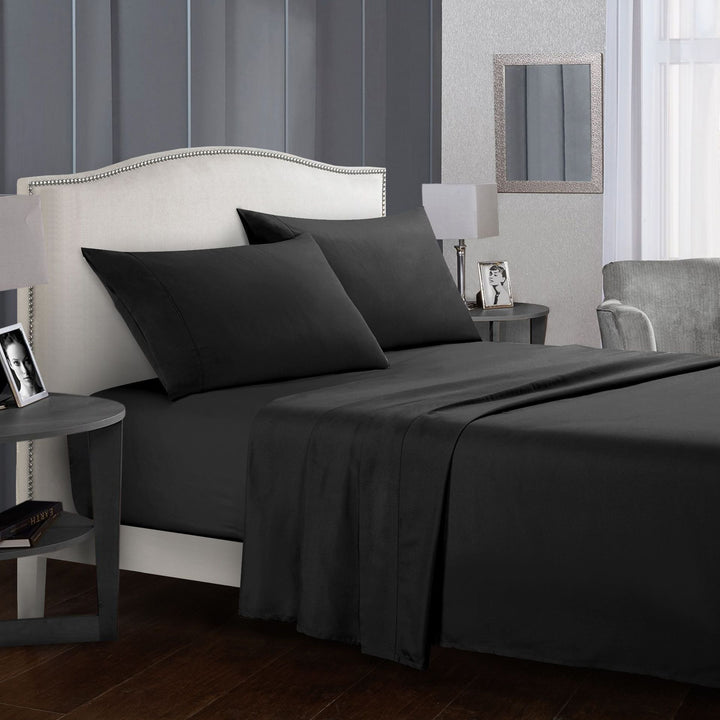 Decorative Luxury Microfiber Bed Sheet Set Avarnia