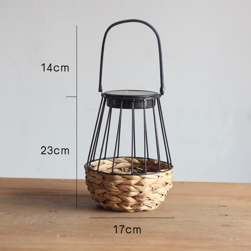 Decorative Basket Lamp