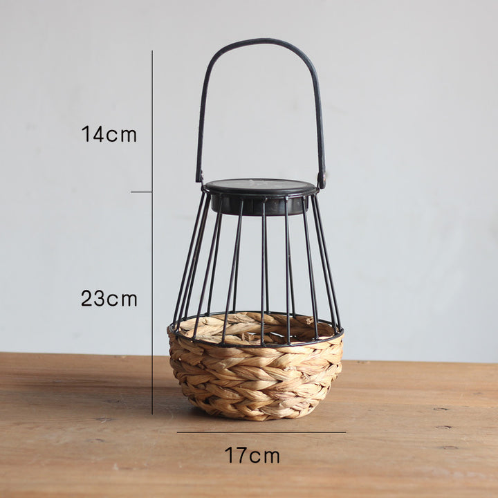 Decorative Basket Lamp