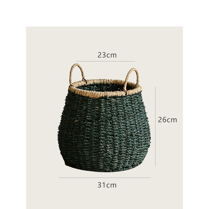 Decorative storage basket