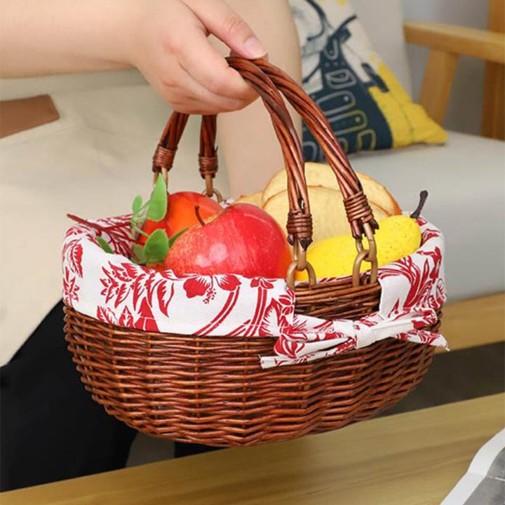 Decorative Rattan Basket