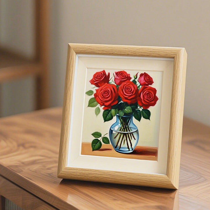 Decorative Floral Wall Art Frame