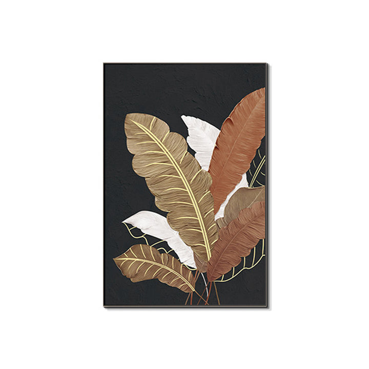 Botanical Leaf Canvas Wall Art