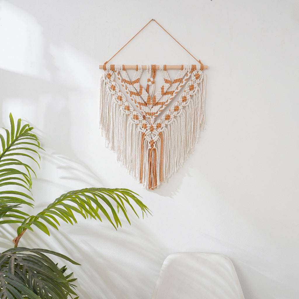 Macrame Geometric Wall Tapestry