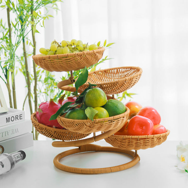 Multi-Tiered Decorative Fruit Display