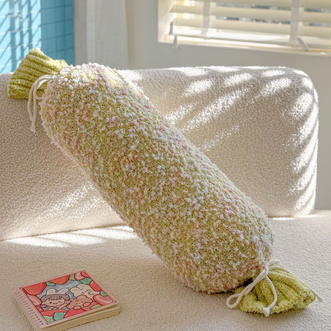 Cozy Textured Bolster Pillow