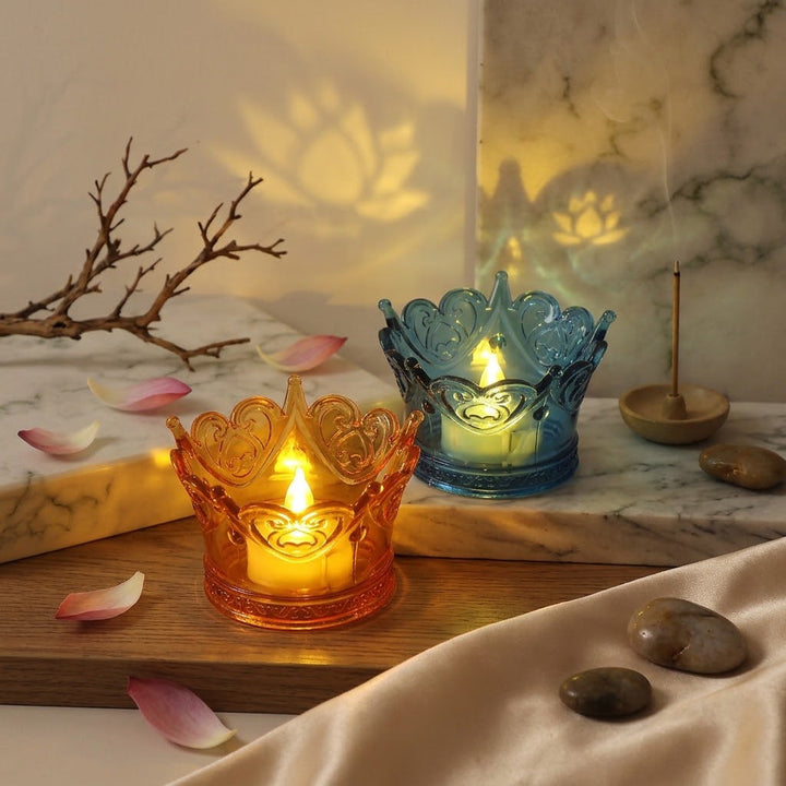 Decorative tea light holders