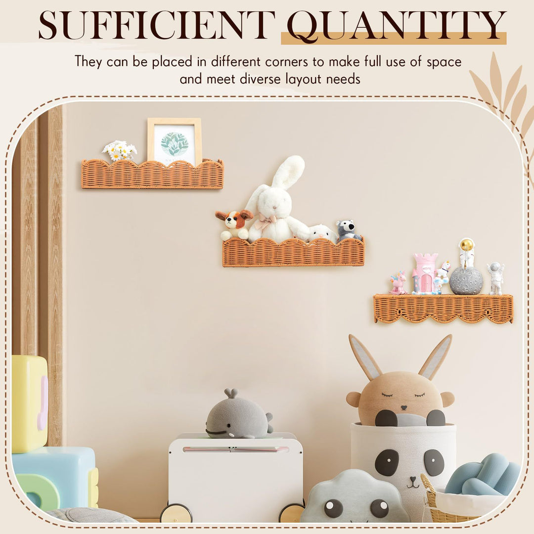 Rattan Wall Shelf
