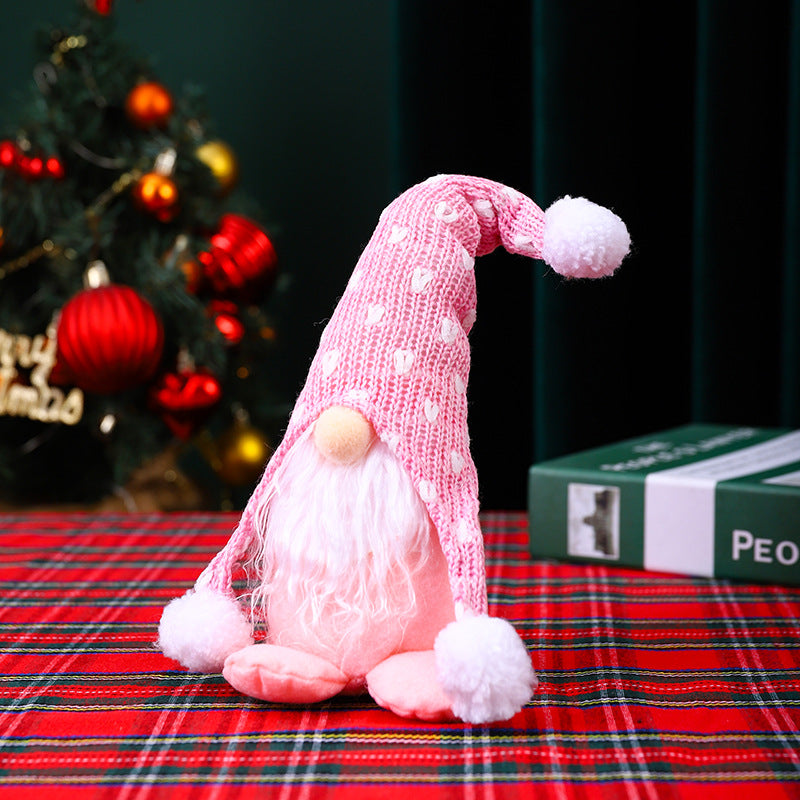 Decorative Christmas gnome figure