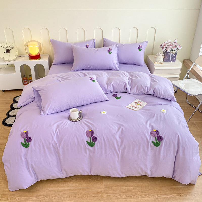 Playful Panda-Themed Duvet Cover Set