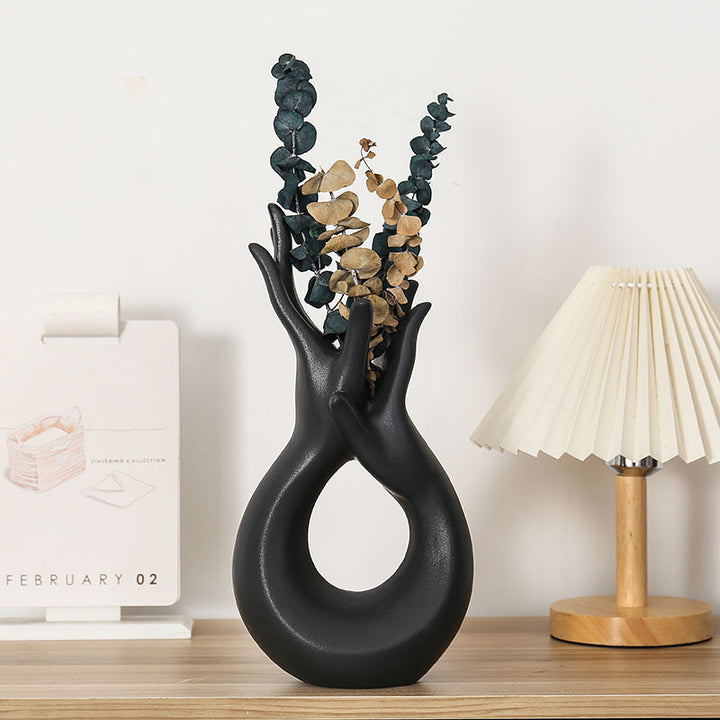 Decorative hand figure