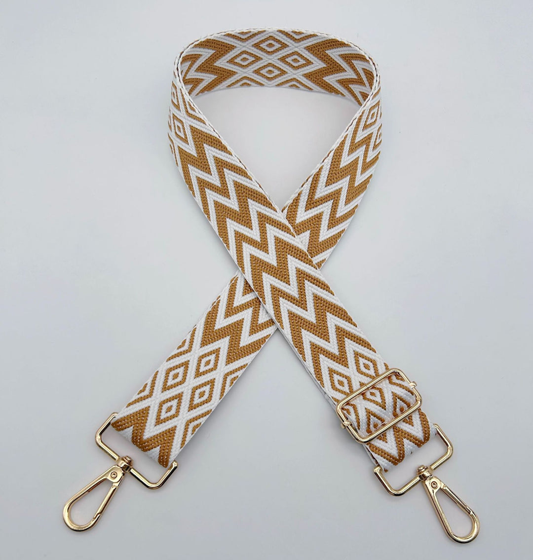 Adjustable Patterned Bag Strap