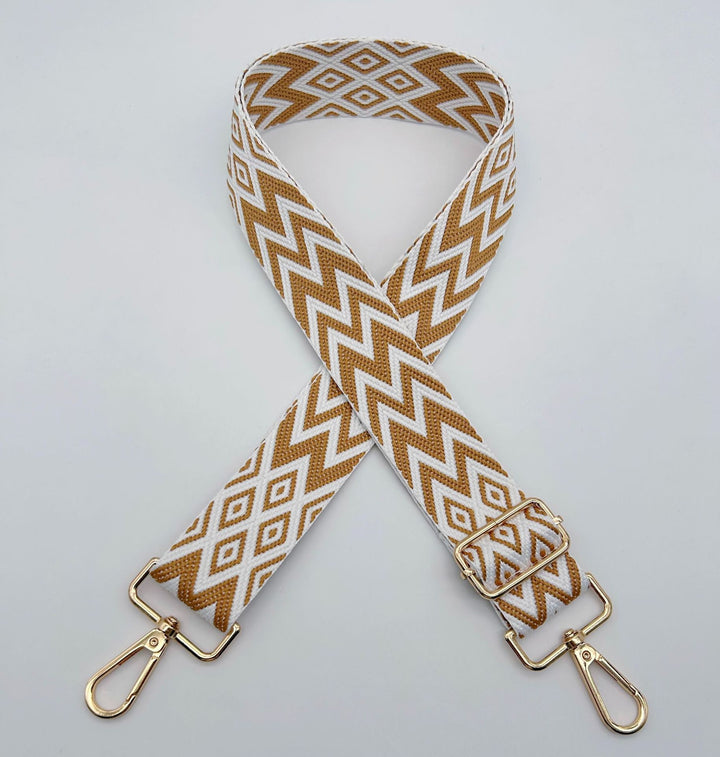 Adjustable Patterned Bag Strap