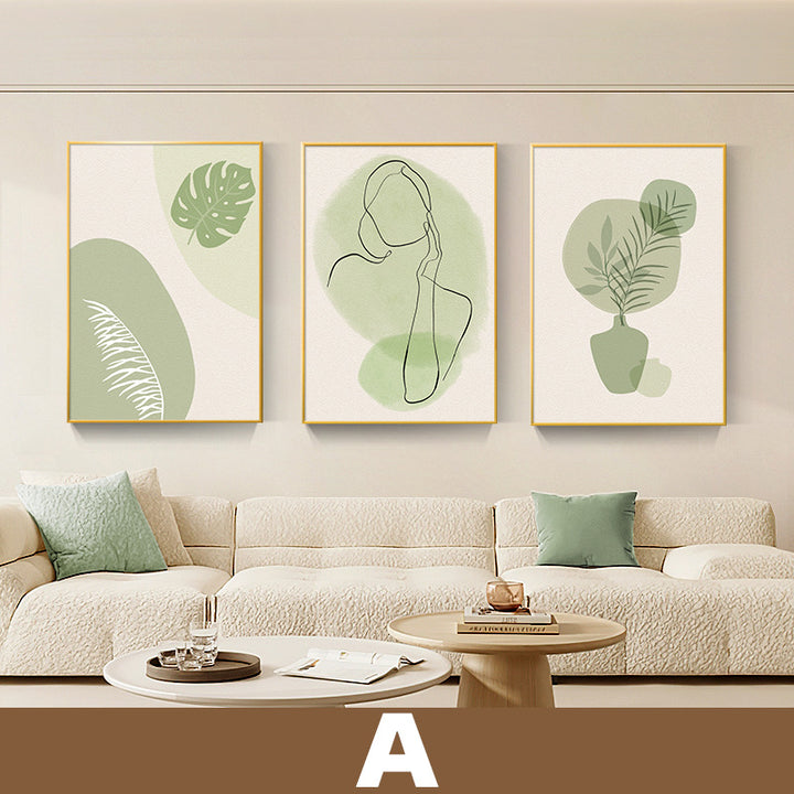 Abstract Line Art Gallery Set