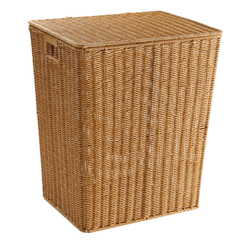 Elegant Handwoven Laundry Basket