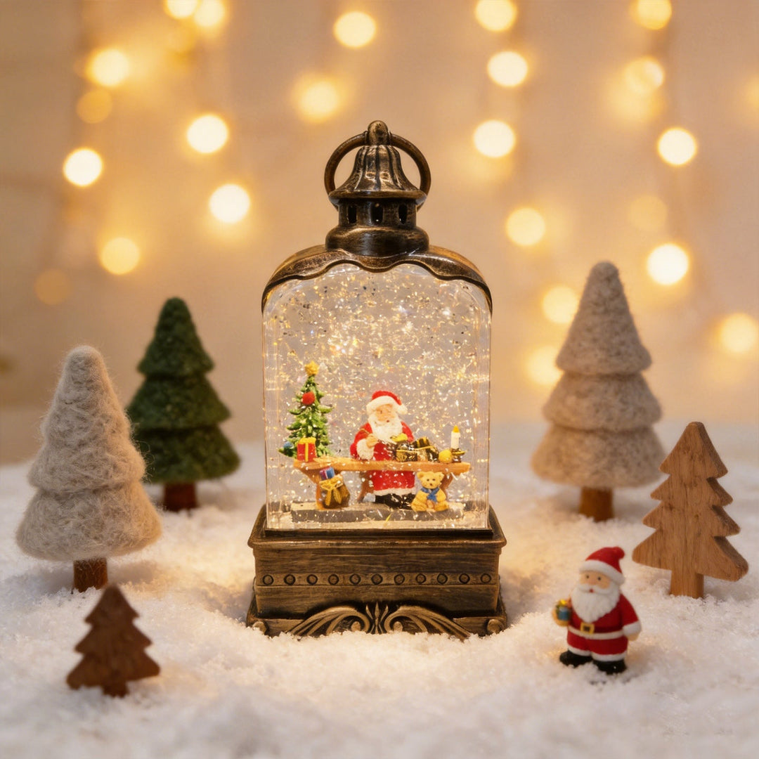 Light Play Snow Globe