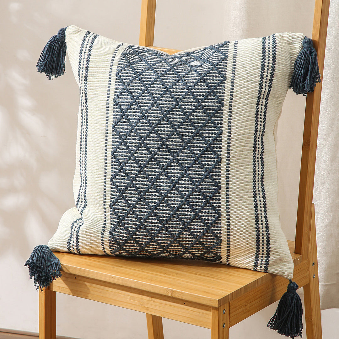 Decorative Geometric Pattern Cushion