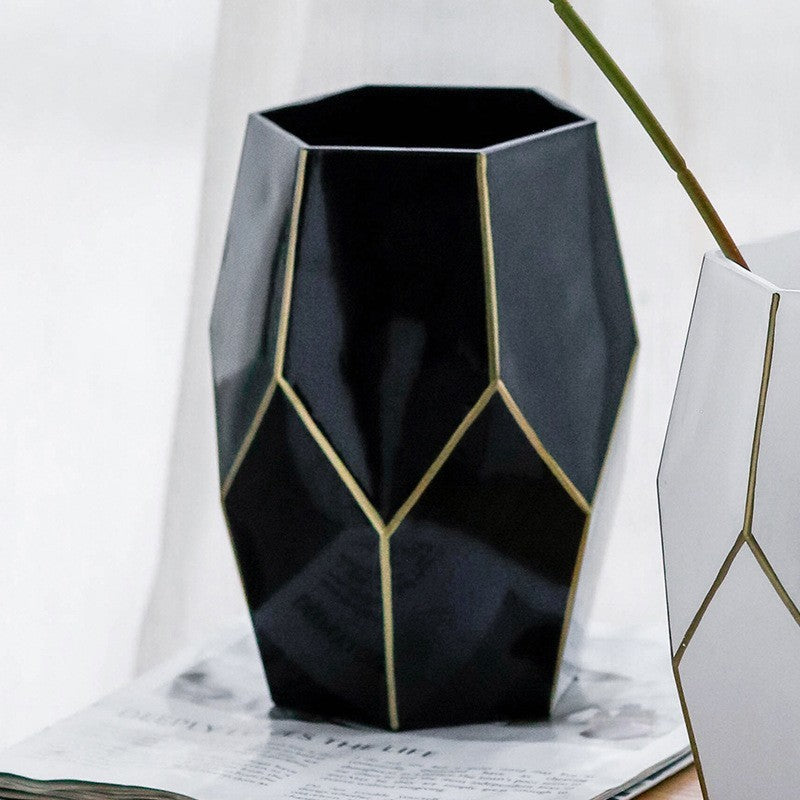 Decorative Geometric Vase