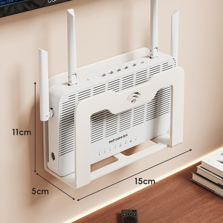 Wall-Mounted Router & Modem Organizer Bracket
