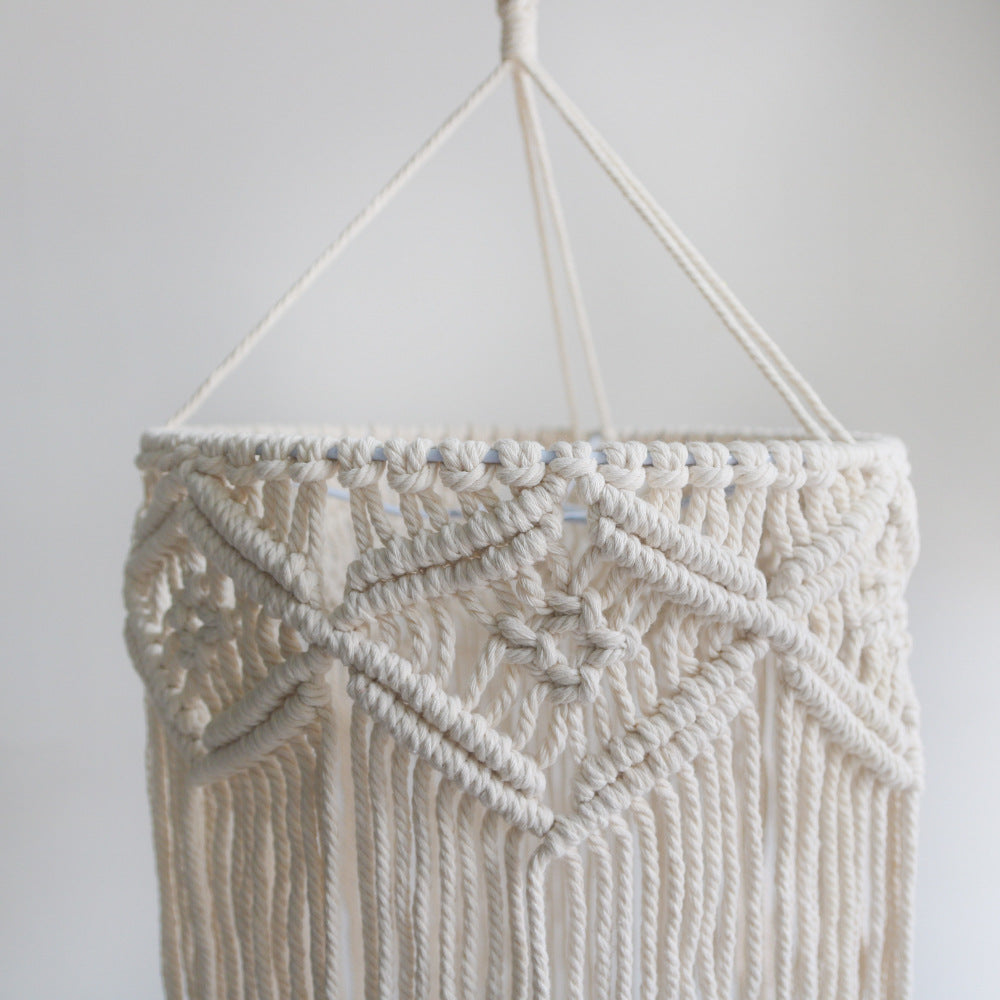 Macrame Hanging Lamp
