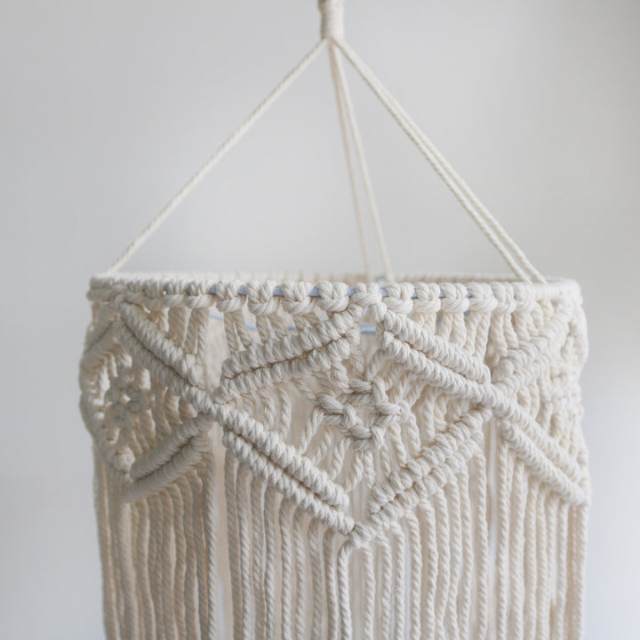 Macrame Hanging Lamp