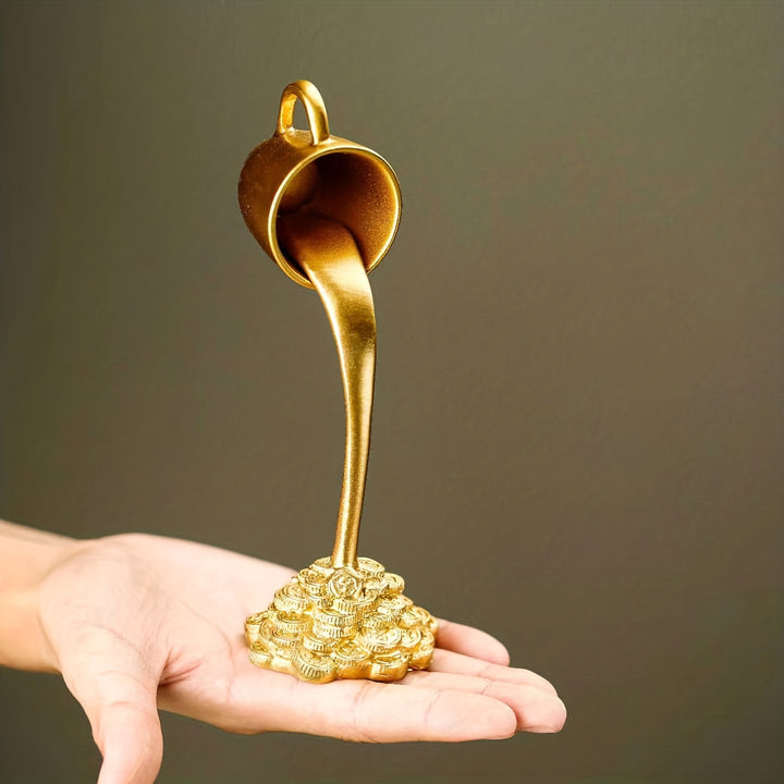 Creative Pouring Coffee Mug Sculpture