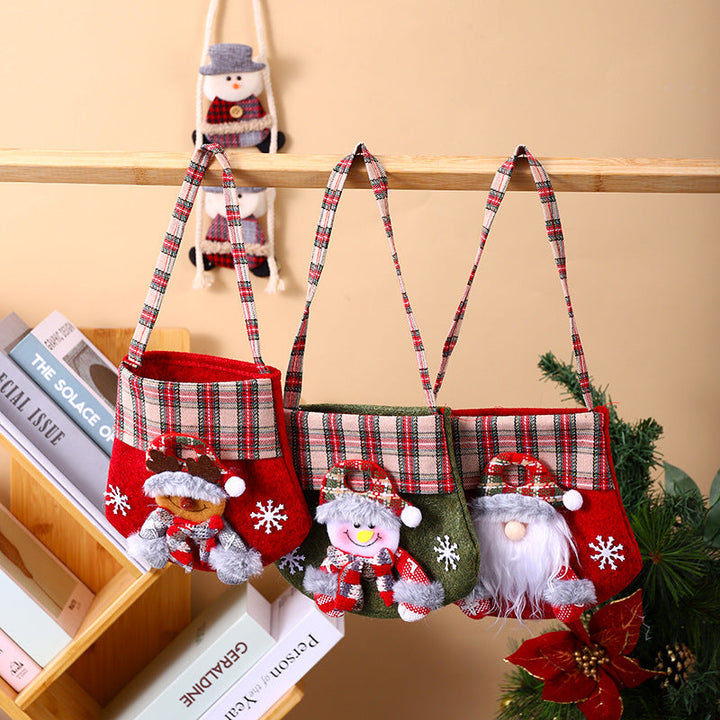 Playful Christmas Shoulder Bag