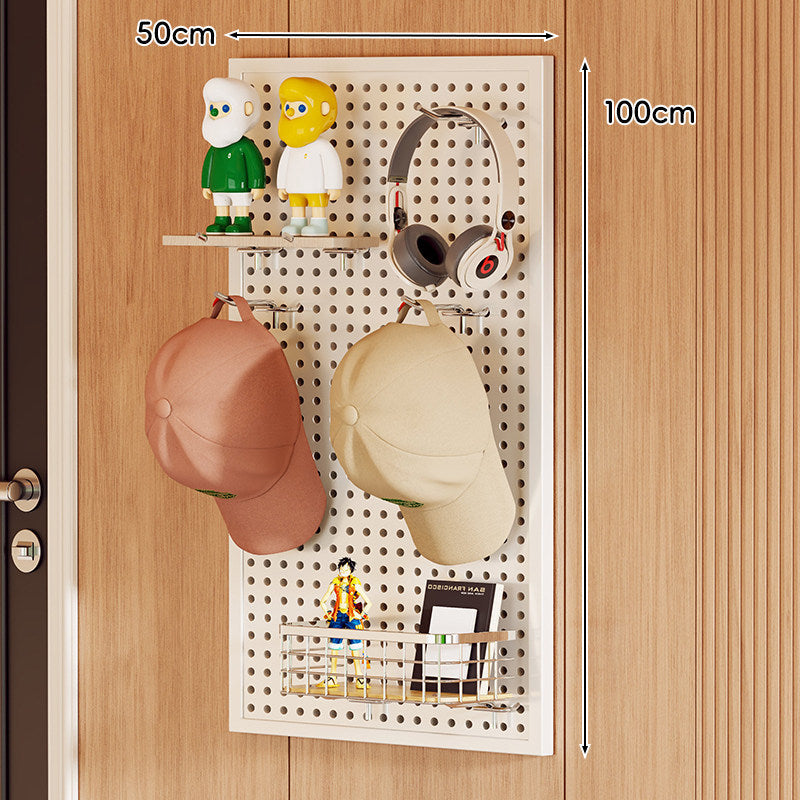 Wall-Mounted Pegboard Organizer