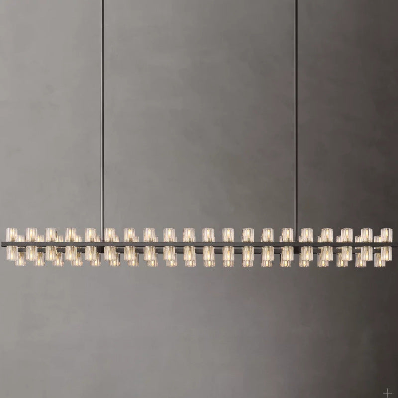 Modern Crystal Circle Light