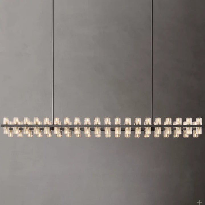 Modern Crystal Circle Light