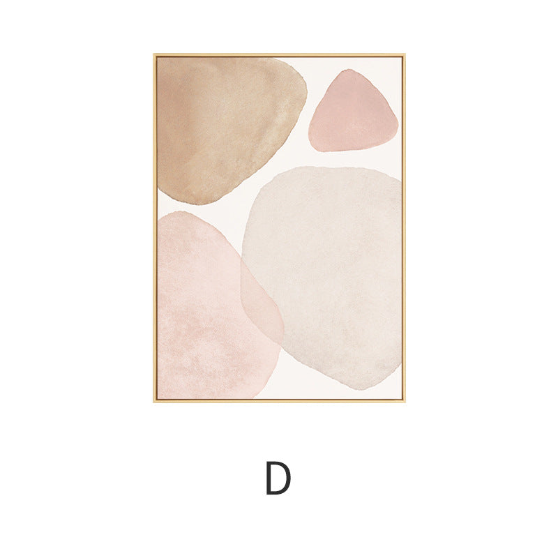 Framed Abstract Geometric Artwork