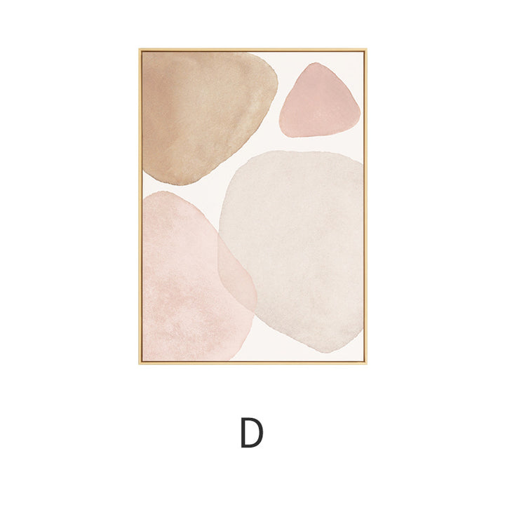 Framed Abstract Geometric Artwork