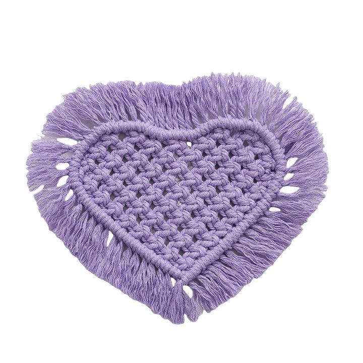 Decorative Macrame Heart Wall Hanging
