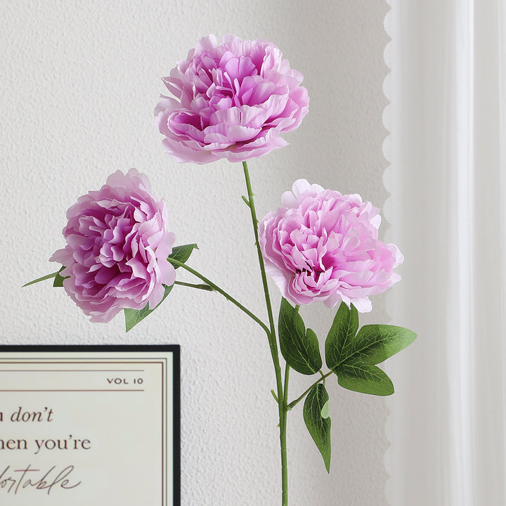 Elegant Artificial Peony Bouquet