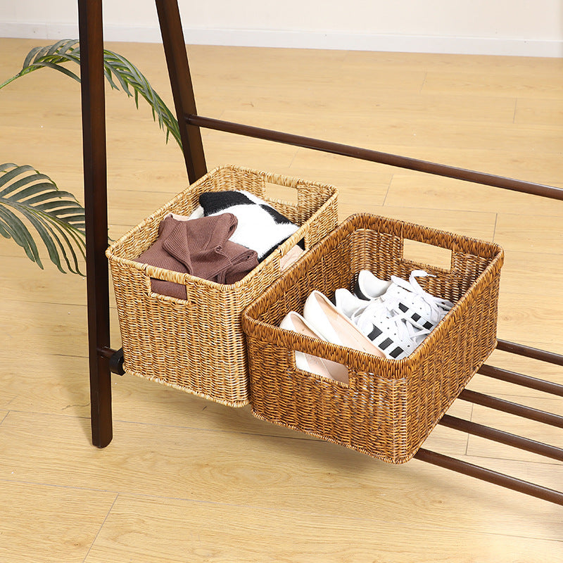 Handwoven Rustic Storage Basket