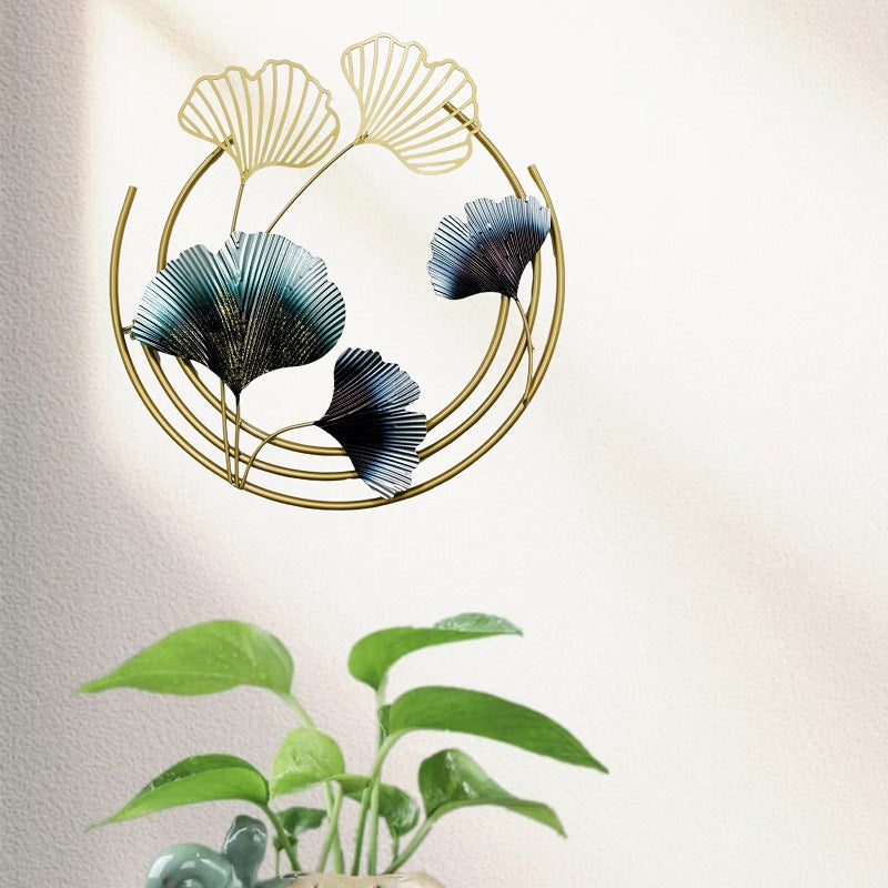 Elegant Botanical Metal Wall Art